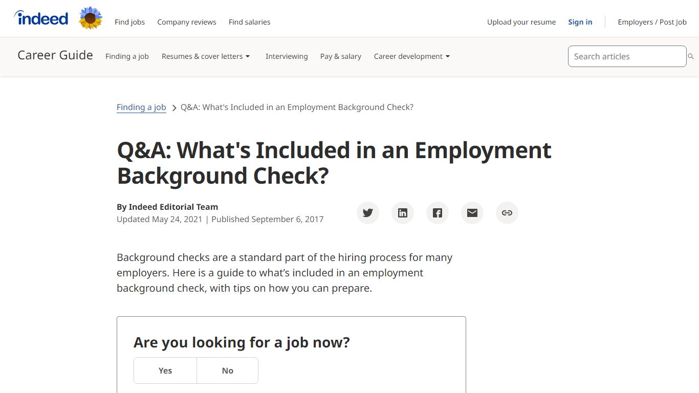 Q&A: What's Included in an Employment Background Check?